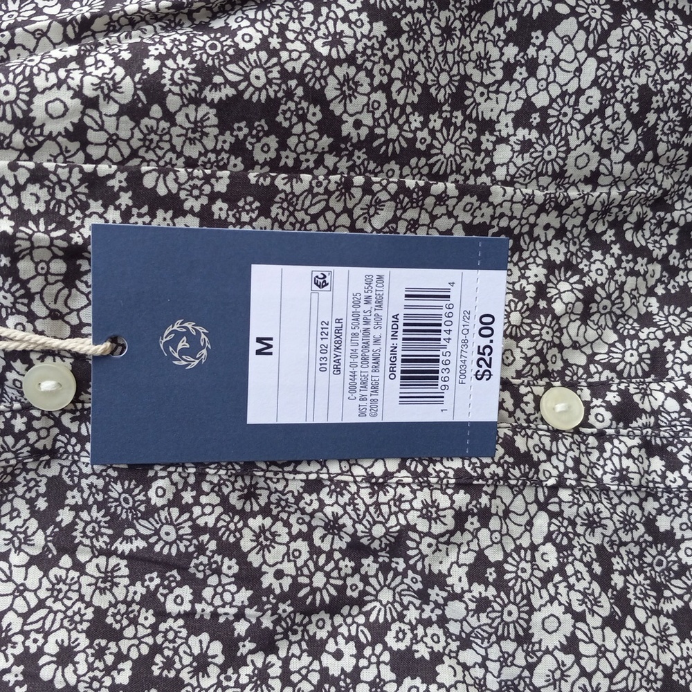 Universal Threads, Floral Peasant Top - Picture 2 of 5